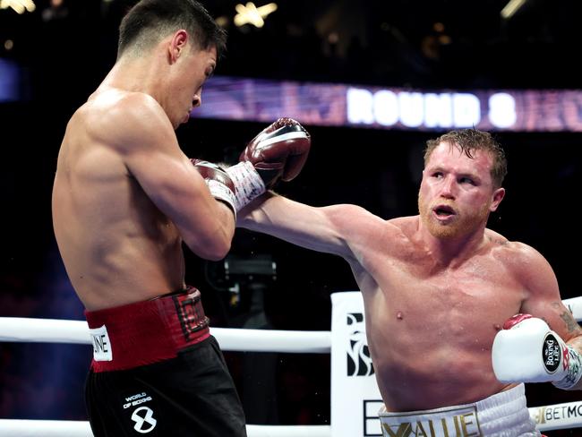 Canelo Alvarez is one of the biggest names in the sport of boxing. Picture: Getty Images