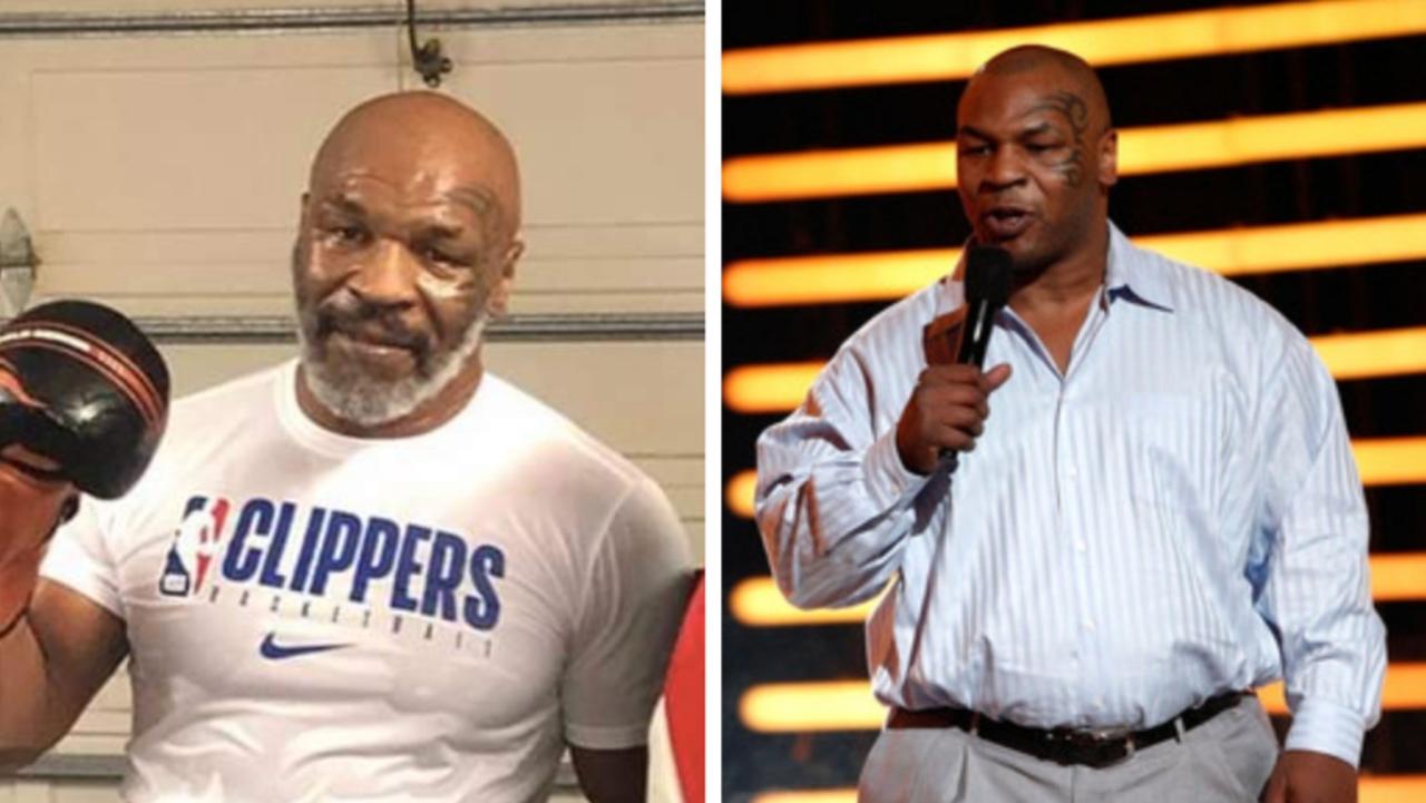 Mike Tyson's incredible physical transformation.