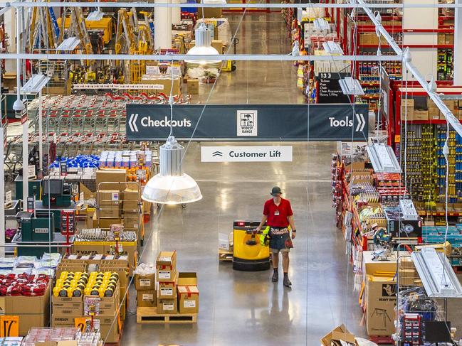 General photograph of Bunnings Warehouse, Newstead, Wednesday, March 13, 2019 (AAP Image/Richard Walker)