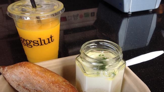 Eggslut in Grand Central Market, LA. Photo: Simon Plant