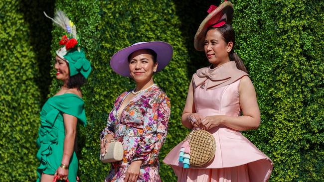 Style on display in the Park precinct. Picture: Getty Images