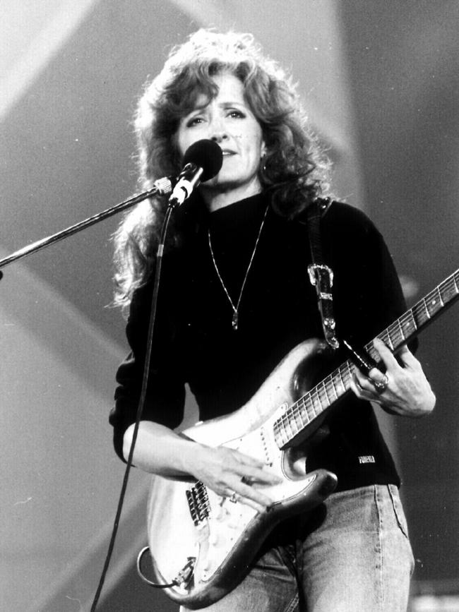 Raitt in 1990. Picture: Universal Music