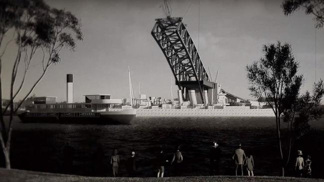 Sydney has dramatically changed since the 1930s. Picture: 3D rendering created by Arterra Interactive