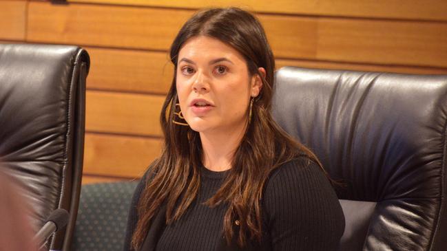 'We’re tired,' Alisha Agland told senators who visited her home town of Orange in the central tablelands of NSW on Tuesday. icture: Facebook