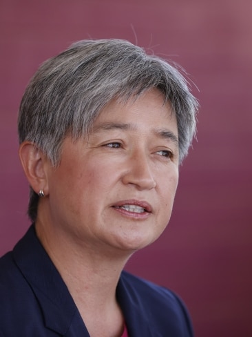 Shadow foreign affairs minister Penny Wong suggested the leader of the country wanted Australians to "gamble" with their super amid the announcement of its major housing policy. Picture: Tim Hunter