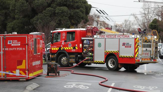 Victorian firefighters can access presumptive compensation for specified cancers they contract while serving as a firefighter. Picture: David Crosling