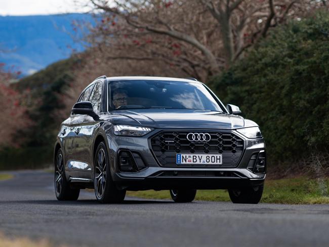 Starting from about $130,000 drive-away is the Audi Q5 Sportback 55 TFSI e Quattro S Line.