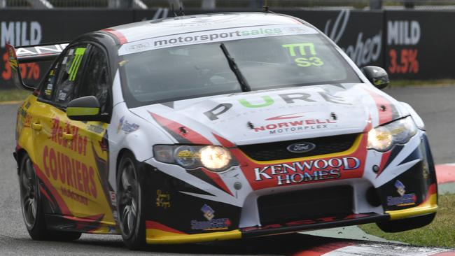 Declan Fraser in action at the Townsville Supercars in 2020. Picture: Evan Morgan