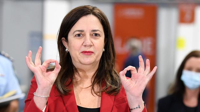 Queensland Premier Annastacia Palaszczuk in September 2021. Picture: NCA NewsWire / Dan Peled