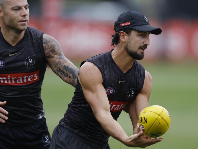 Josh Daicos is set to resume his half-back move from the end of this season. Picture: Michael Klein