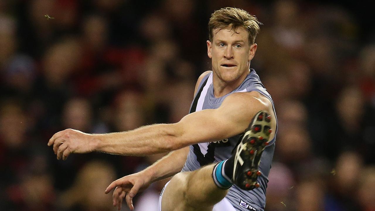 Tom Jonas is expected to be named the solo captain of Port Adelaide.