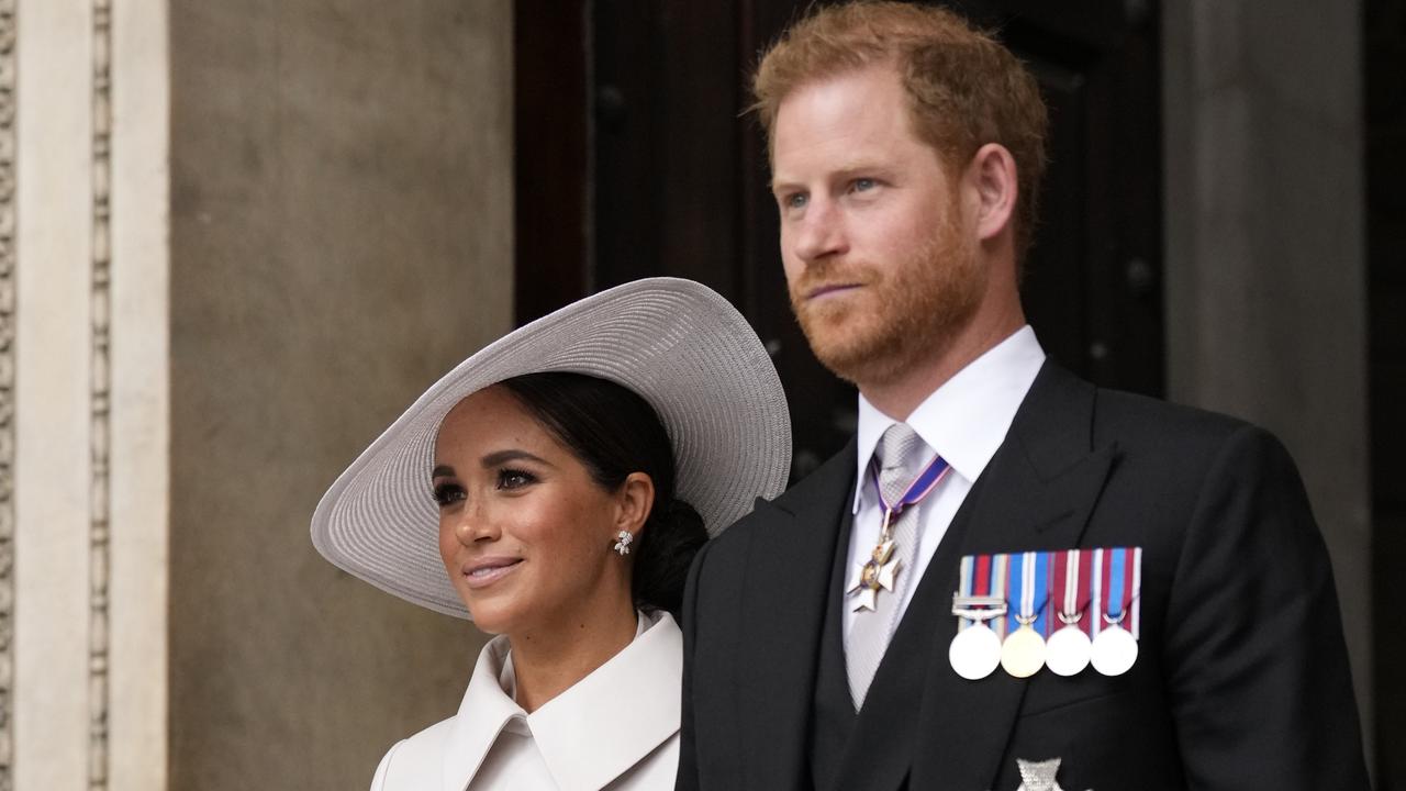 The big question about Charles’ coronation: Will Harry and Meghan show up? Picture: WPA Pool/Getty