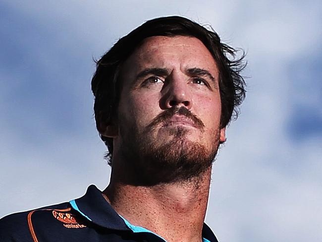 Kane Douglas was the first of the big name Waratahs to sign with French RUGBY. pic. Phil Hillyard