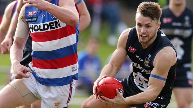 Gotch takes on Central District for South Adelaide. He’s one of the big name recruits in the Adelaide Footy League for 2022. Picture: Dylan Coker