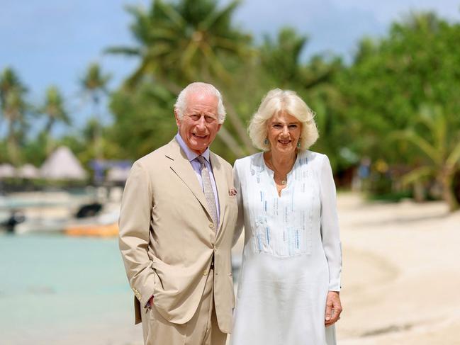 The couple then visited Samoa after their Australian tour. Picture; (Photo by Chris Jackson /AFP