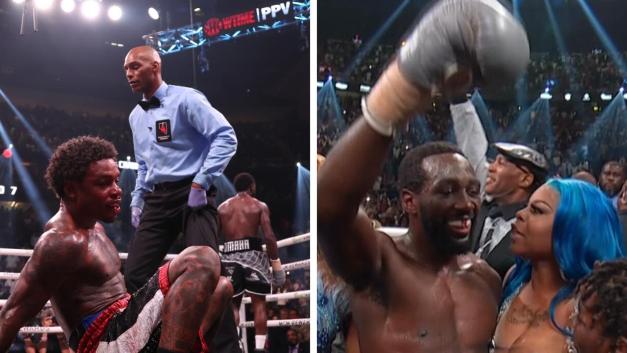 Terence Crawford took the win.