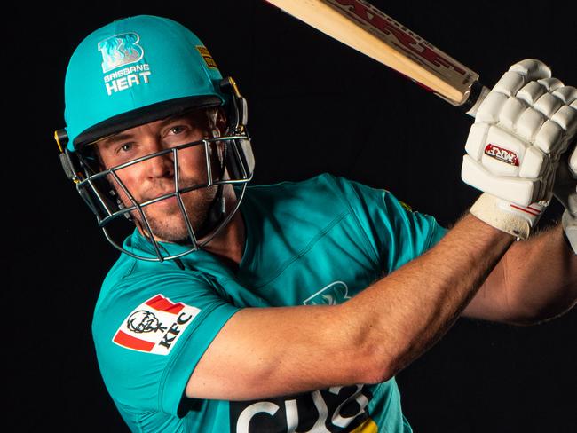 The Brisbane Heat will welcome one of the world’s premier batsmen to the KFC Big Bash League this summer with South African great AB de Villiers agreeing to play in the BBL for the first time. Picture: Brisbane Heat Media