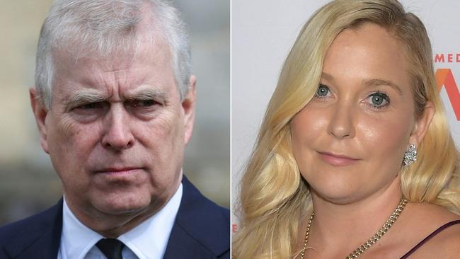 A 2021 picture of Prince Andrew, and a 2019 picture of Virginia Giuffre. Picture: AFP