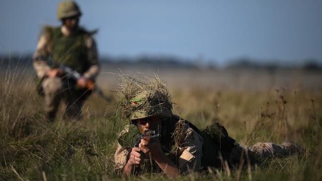 EU is launching a mission to train 15,000 Ukrainian soldiers. Picture: AFP