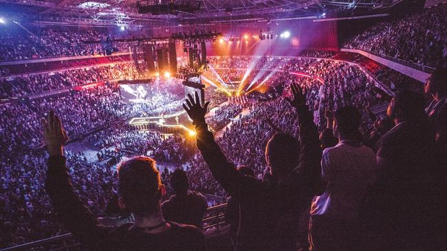 The Hillsong conference in Sydney.