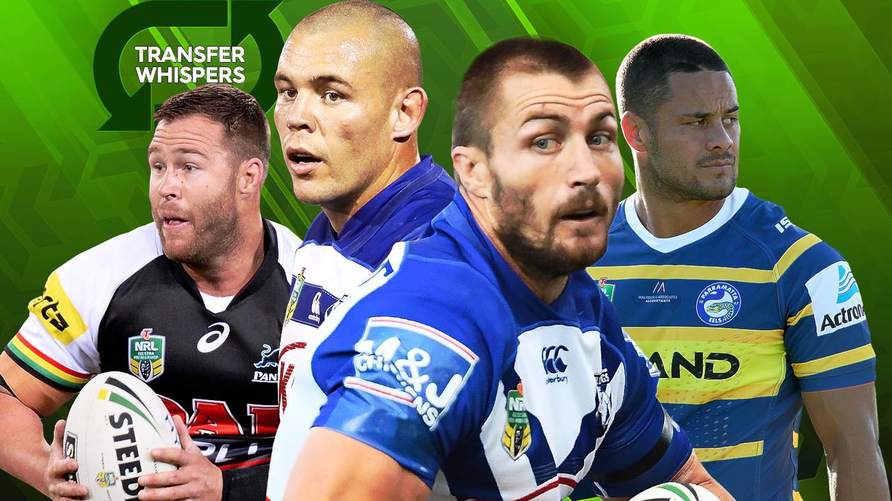 Trent Merrin, David Klemmer, Kieran Foran and Jarryd Hayne.