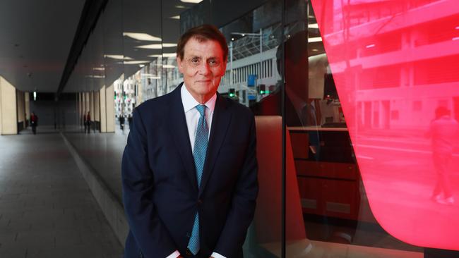 Bill Evans, the Westpac Chief Economist outside of Westpac HQ in Sydney. John Feder/The Australian.