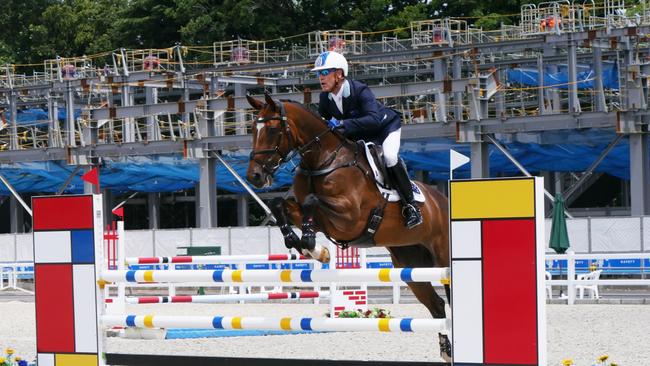 It is hoped the new event will incentivise Australian showjumpers, like Olympian Andrew Hoy to train and hone their skills domestically. Picture: Equestrian Australia