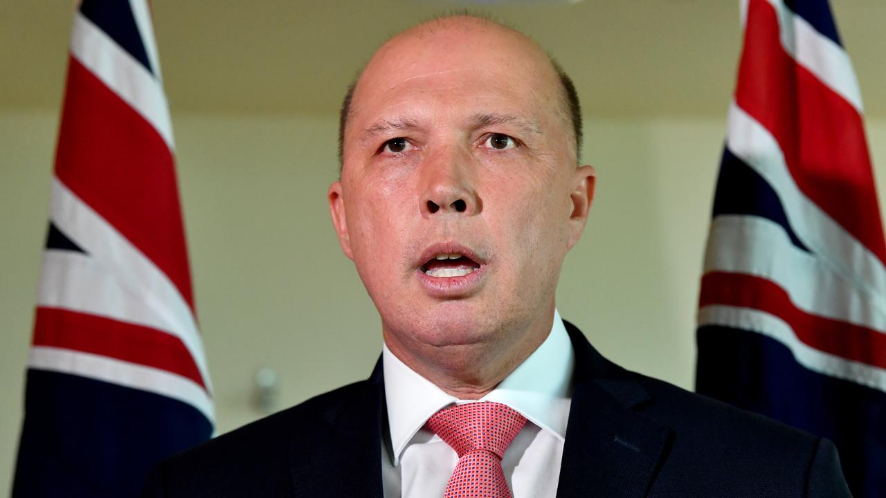 Peter Dutton said government advice about Neil Prakash’s dual citizenship with Fiji was solid. Picture: AAP