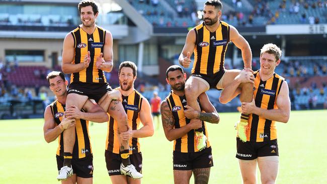 There has been a big changing of the guard at Hawthorn. Who will step up and fill the void? Picture: Mark Brake/Getty Images