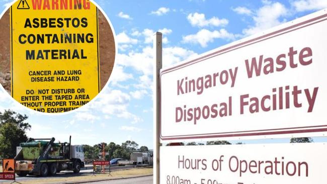 Parts of a South Burnett dump have been shut indefinitely after an unknown person illegally disposed of materials riddled with the dangerous material.