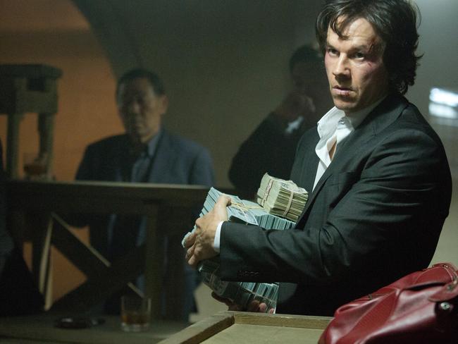 After the cash comes a crash for Mark Wahlberg’s frenzied card-shark in The Gambler.