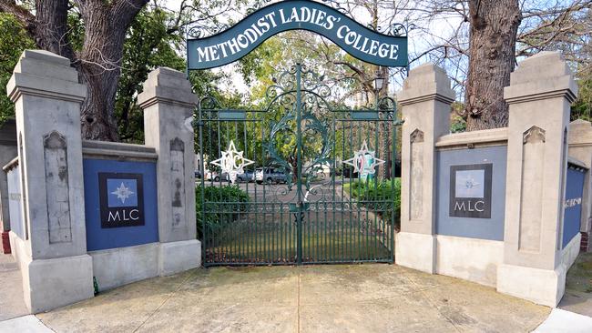 Methodist Ladies College on the corner of Barker and Glenferrie Roads in Hawthorn