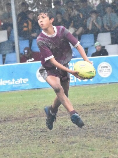 Rockhampton District Secondary Schools Rugby League grand finals, Year 7B, St Brendan’s College versus North Rockhampton State High School, Browne Park, September 8, 2022.