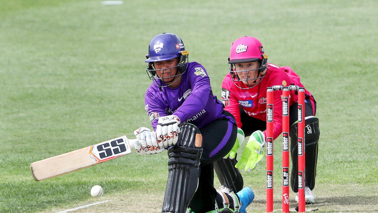 Richa Ghosh helped develop her game with the Hobart Hurricanes in the WBBL.