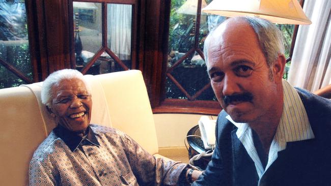 Christo Brand became a confidante of Nelson Mandela in and outside prison. Picture: Supplied.