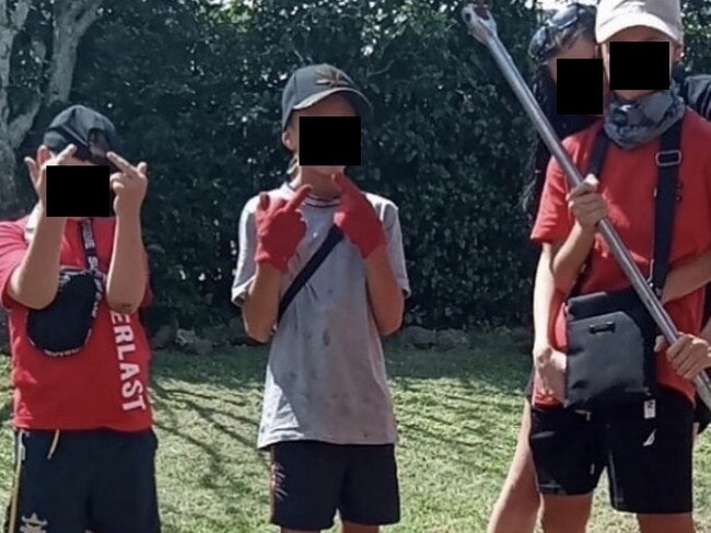 Brisbane Stealing Instagram youths. Picture: Supplied, Instagram