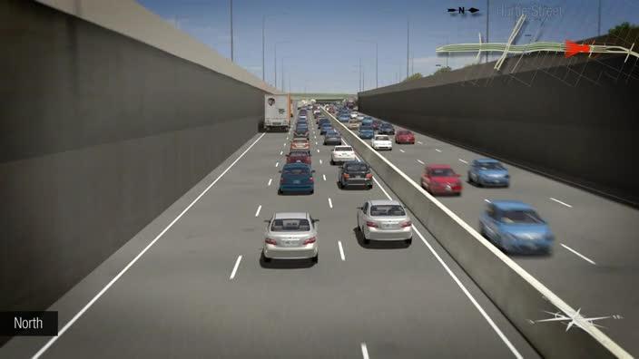 South Rd upgrade's lowered motorways