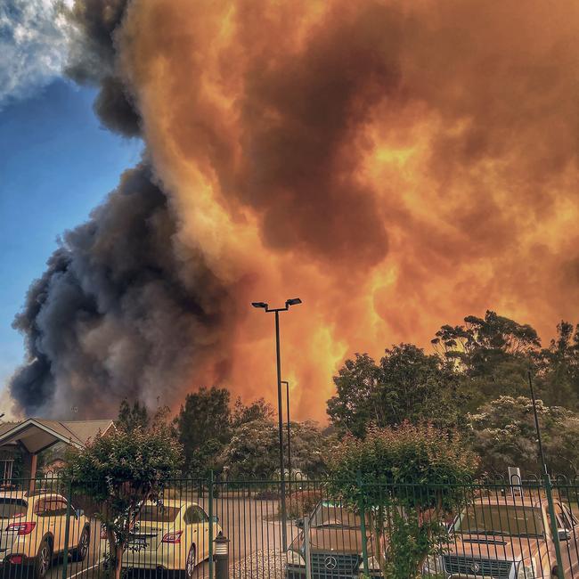 The scene from Forster yesterday. Picture: Jacki Peacock/Facebook