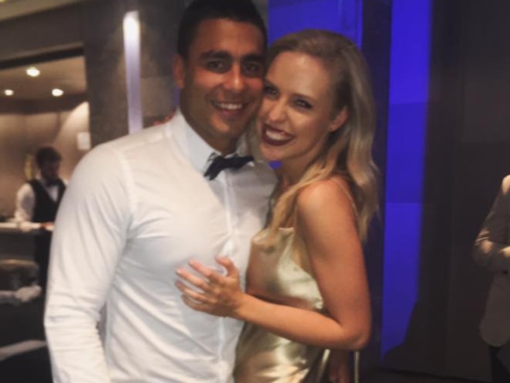 Kara Childerhouse and Michael Lichaa in happier times.