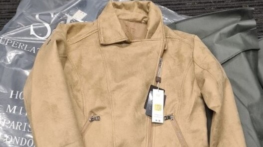 The jackets were made out of cheap plastic, according to court documents. Picture: NSW Police