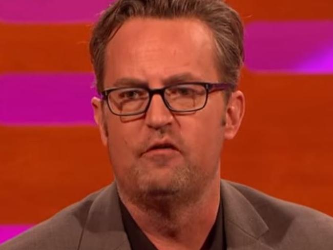 Matthew Perry. Picture: Graham Norton Show