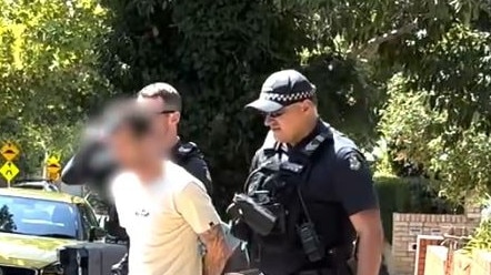 Epping man Brandon Hart faced the Melbourne Magistrates’ Court after being charged with arson of a Craigieburn tobacconist. Picture: Victoria Police