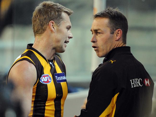 One out, one in: Sam Mitchell will take over the Hawks head coaching role from Alastair Clarkson.