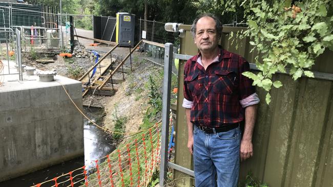 George Bryant has been in a long battle with SA Water over his property. Picture: Shashi Baltutis