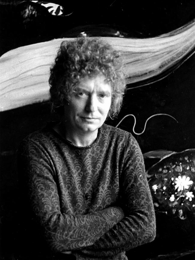 Brett Whiteley in 1978. Picture: Robert Walker