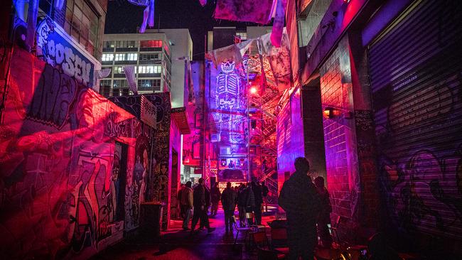 Night Mass: Exstasia I. Dark Mofo 2023. Picture: Rosie Hastie/Dark Mofo