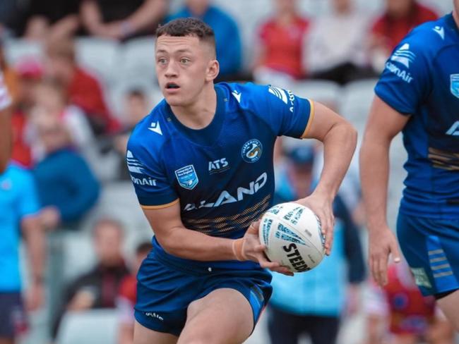 Young Parramatta hooker Lachlan Coinakis.