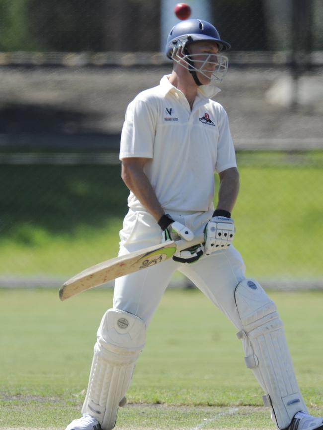 Mick Sweeney made a century for the Dandenong First XI.