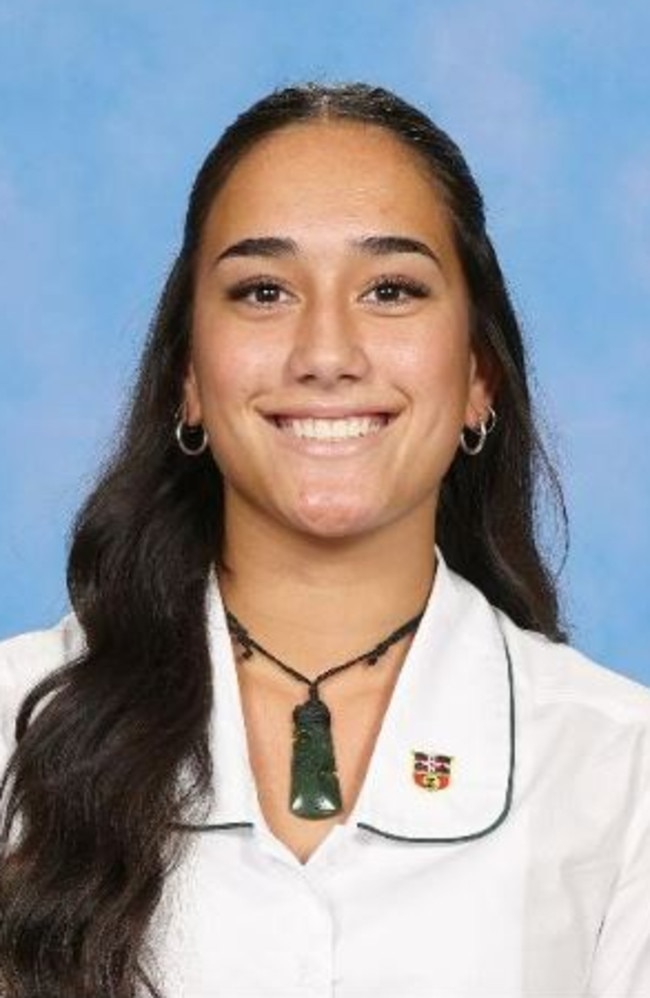 South Sydney High School vice-captain Eden Reweti.