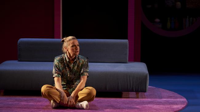 Justine Clarke in Girls &amp; Boys, by State Theatre Company SA. Picture: Sam Roberts